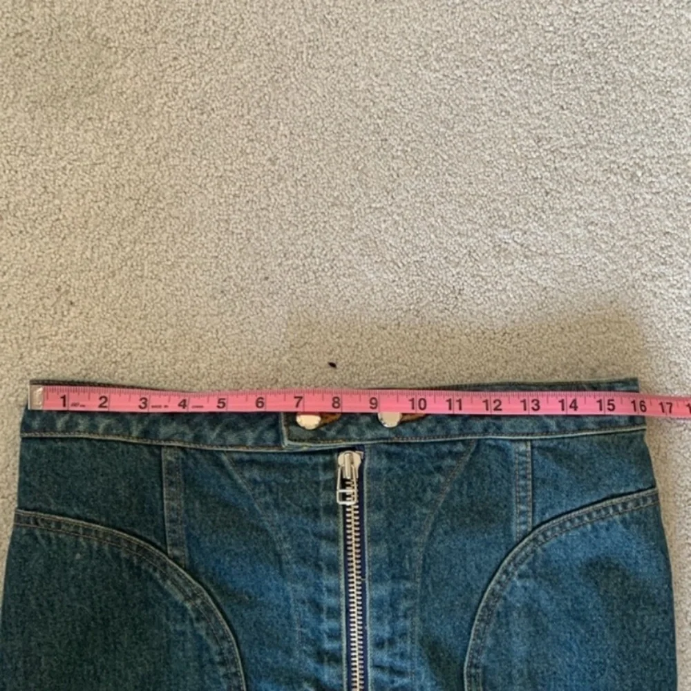 Eckhaus latta denim midi skirt - Picture 5 of 8